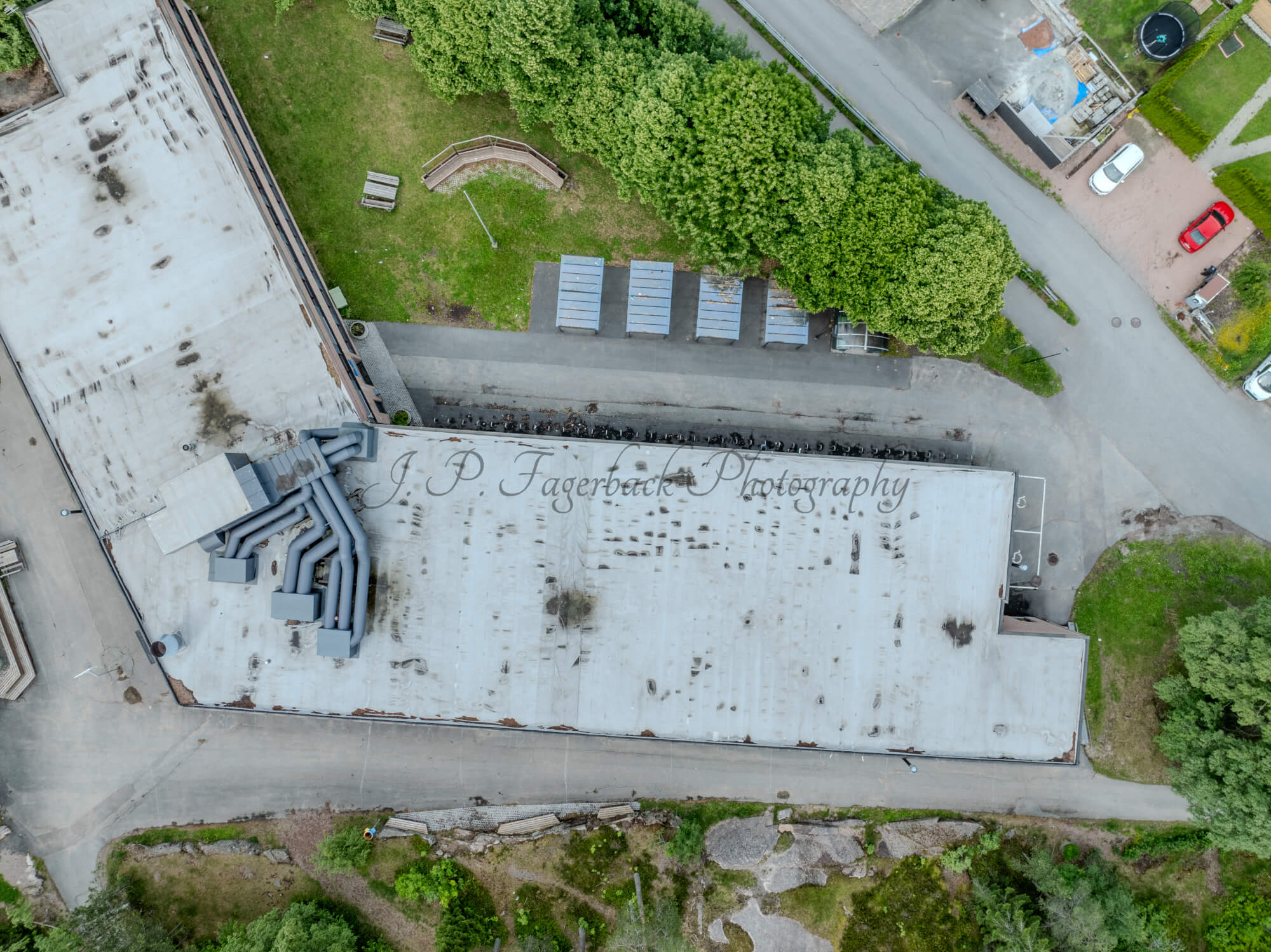 roof of a building